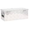 Storage Box Silver 60x23.5x23 cm Aluminium - Durable & Practical