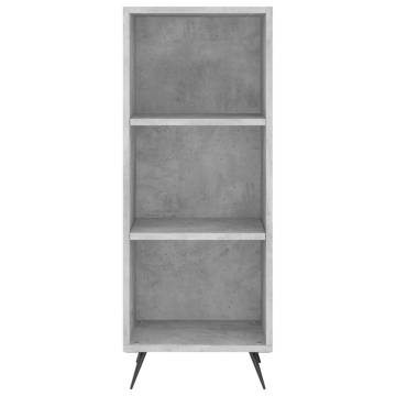 Highboard Concrete Grey - Stylish, Durable & Ample Storage