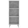 Highboard Concrete Grey - Stylish, Durable & Ample Storage