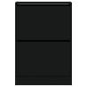 Shoe Cabinet Black 60x21x87.5 cm - Stylish Storage Solution