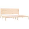 Solid Wood Bed Frame 180x200 cm - Super King Size