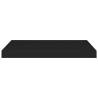 Stylish Floating Wall Shelves - Set of 4 in Black - HipoMarket