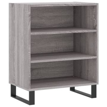 Stylish Grey Sonoma Sideboard - 57x35x70 cm | HipoMarket