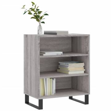 Stylish Grey Sonoma Sideboard - 57x35x70 cm | HipoMarket