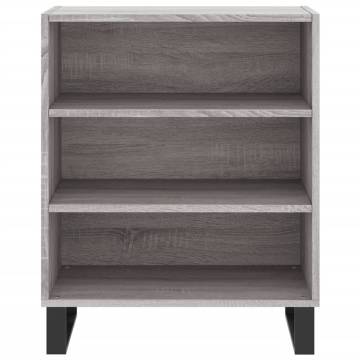 Stylish Grey Sonoma Sideboard - 57x35x70 cm | HipoMarket