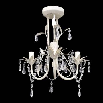 Elegant Crystal Pendant Ceiling Lamp Chandeliers - 4 pcs