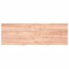 Light Brown Solid Oak Table Top | 180x60 cm | Hipomarket