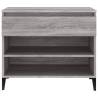 Shoe Cabinet Grey Sonoma 70x36x60 cm - Stylish Storage Solution