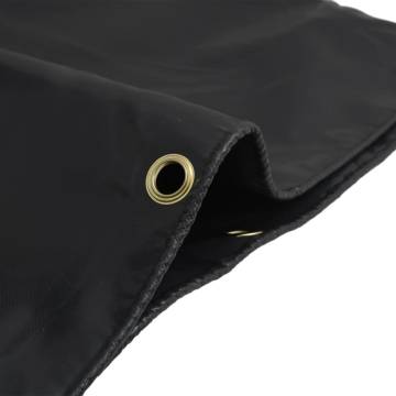 Heavy-Duty Anthracite Tarpaulin 1.5x10m - Weather Resistant