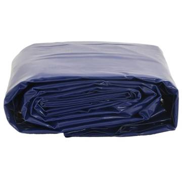 Heavy-Duty Blue Tarpaulin 5x7 m - 650 g/m² | HipoMarket