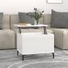 Coffee Table High Gloss White 60x44.5x45 cm Engineered Wood Colour high gloss white Quantity in Package 1 Length 60 cm 