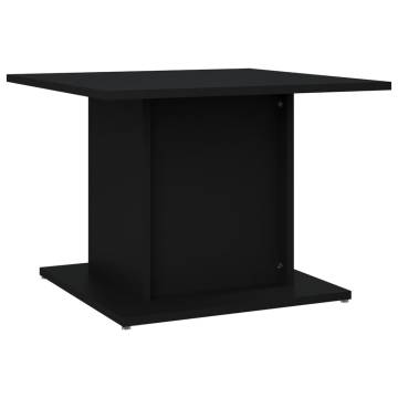 Stylish Black Coffee Table - 55.5x55.5x40 cm | HipoMarket