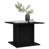 Stylish Black Coffee Table - 55.5x55.5x40 cm | HipoMarket