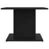 Stylish Black Coffee Table - 55.5x55.5x40 cm | HipoMarket