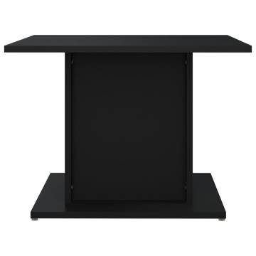 Stylish Black Coffee Table - 55.5x55.5x40 cm | HipoMarket