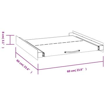 Washing Machine Stacking Kit with Pull-Out Shelf | HipoMarket