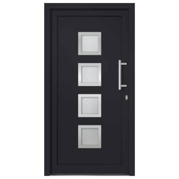 Front Door Anthracite 98x208 cm | Secure & Stylish Entrance