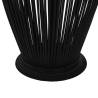 Hanging Candle Lantern Holder Bamboo Black 95 cm - Hipomarket