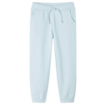 Kids' Light Blue Sweatpants - Comfort & Style (Size 92)