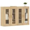 Wall Mounted Cabinets 2 pcs Sonoma Oak – Stylish Storage Solution