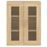 Wall Mounted Cabinets 2 pcs Sonoma Oak – Stylish Storage Solution