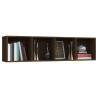 Stylish Brown Oak Book Cabinet/TV Cabinet - 143x30x36cm