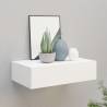 Wall-mounted Drawer Shelf White 40x23.5x10 cm MDF Colour white Size 40 x 23.5 x 10 cm Quantity in Package 1 Number of Pieces 