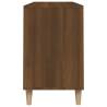 Shoe Cabinet Brown Oak - 102x36x60 cm Engineered Wood