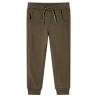 Kids' Khaki Melange Sweatpants - Affordable & Durable Wear