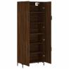 Elegant Highboard in Brown Oak - Stylish Storage Solution