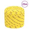 Boat Rope Yellow 18 mm 25 m Polypropylene Colour yellow Quantity in Package 1 Length 25 m Diameter 18 mm 