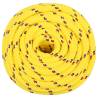 Durable Yellow Boat Rope 18mm x 25m | Perfect for Sailing & Boating