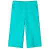 Kids' Pants with Wide Legs Mint 128 Colour mint Size 128 (7-8y) 