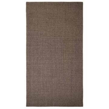 Sisal Rug for Scratching Post Brown 80x150 cm - Hipomarket