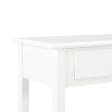 Elegant White Sideboard 110x35x80 cm – Stylish Storage Solution