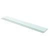 Shelves 2 pcs Panel Glass Clear 110x15 cm Size 110 x 15 cm Quantity in Package 2 Number of Pieces 1 