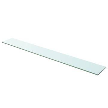 Buy Clear Glass Shelves - 2 pcs 110x15 cm | HipoMarket