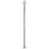 Stylish Garden Shower 220 cm Stainless Steel - HipoMarket