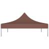 Party Tent Roof 3x3m Brown - Weather Resistant & UV Protected