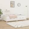 Day Bed White 90x200 cm Solid Wood Pine - Versatile & Stylish