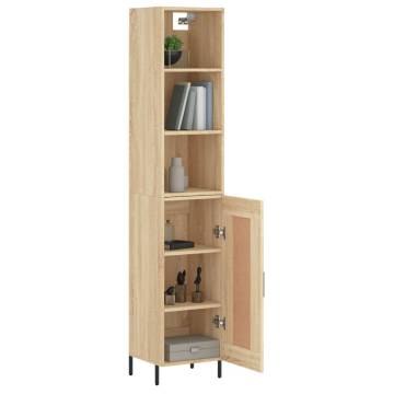 Elegant Highboard Sonoma Oak - Storage & Style | HipoMarket