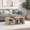 Coffee Table Sonoma Oak 100x50x36 cm Engineered Wood Colour sonoma oak Quantity in Package 1 