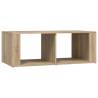 Sonoma Oak Coffee Table - Stylish & Functional 100x50 cm