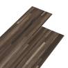 Self-Adhesive PVC Flooring Planks - Striped Brown 5.21 m²