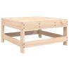 4 Piece Solid Wood Pine Garden Lounge Set | Hipomarket