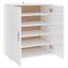 High Gloss White Shoe Cabinet - 60x35x70 cm | HipoMarket