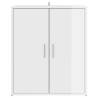 High Gloss White Shoe Cabinet - 60x35x70 cm | HipoMarket