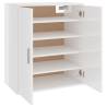 High Gloss White Shoe Cabinet - 60x35x70 cm | HipoMarket