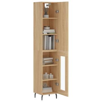 Highboard Sonoma Oak - Stylish Storage Solution | HipoMarket