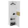 FMD 2-Door Wardrobe in White & Artisan Oak - Stylish Storage